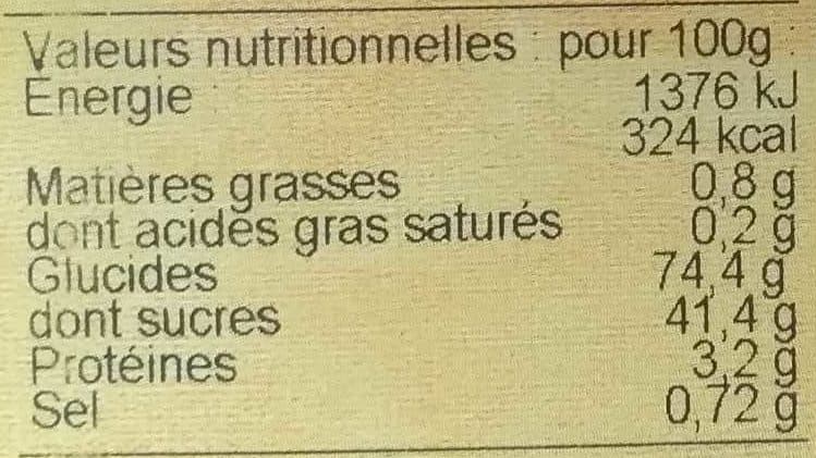 Apidis Pain d'épice au miel dattes et raisins secs packshot
