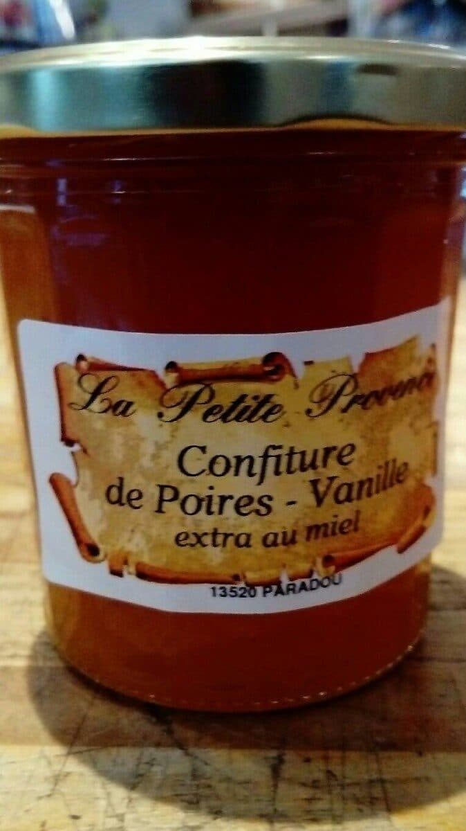 Open Food Facts Confiture Poire Vanille 375G packshot