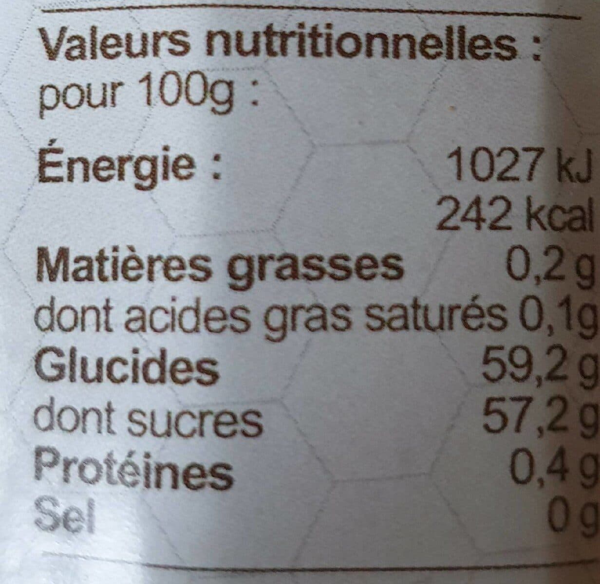 Open Food Facts Confiture Poire Vanille 375G packshot