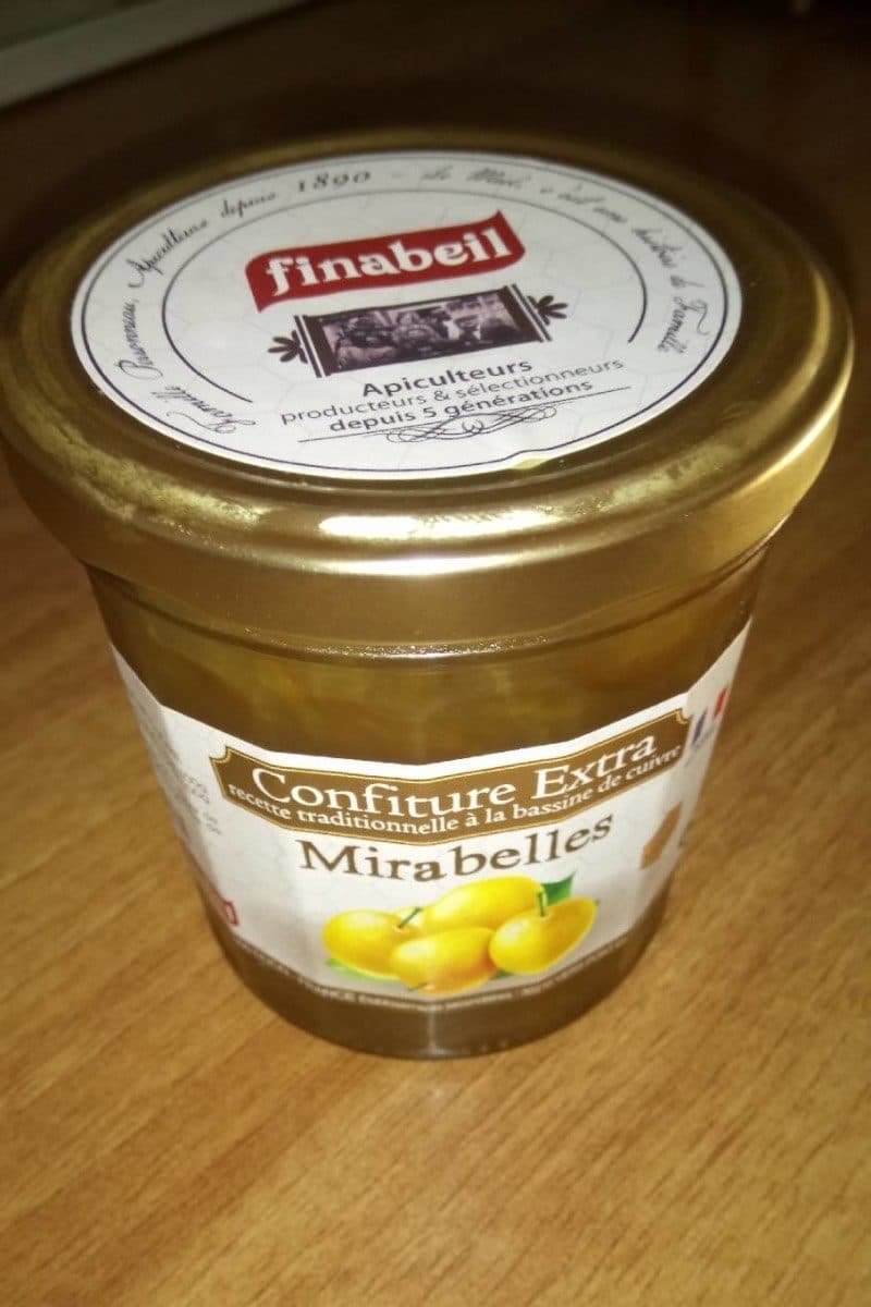 Finabeil Confiture Extra Mirabelles packshot