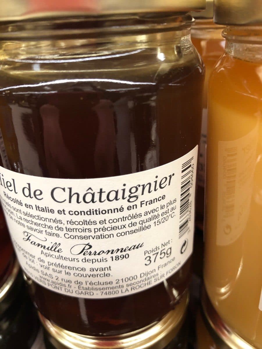 Apidis Miel de Chataignier packshot