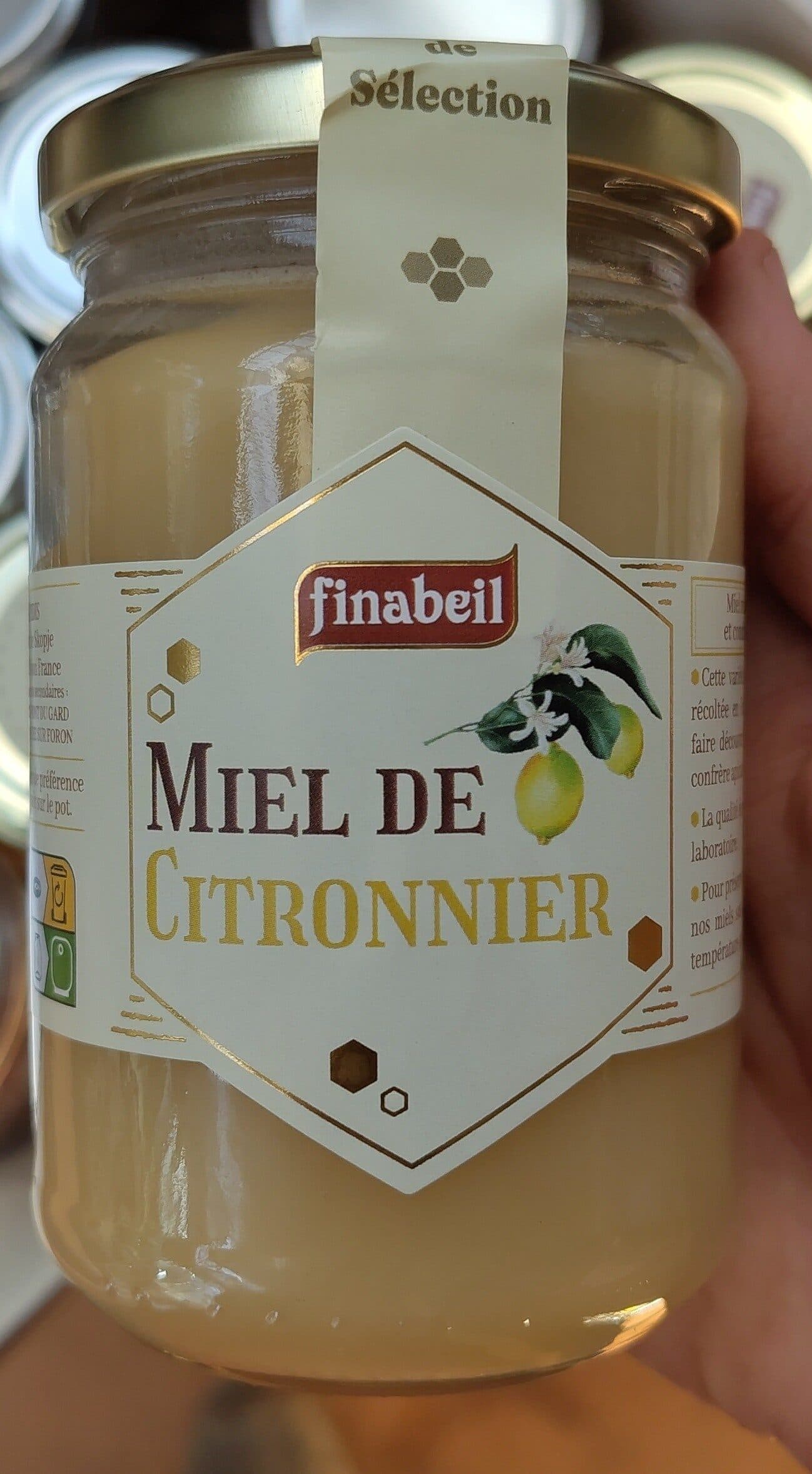 Finabeil Miel de Citronnier packshot