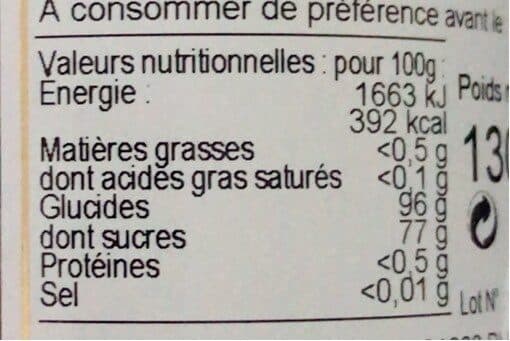 Apidis Bonbons au miel packshot
