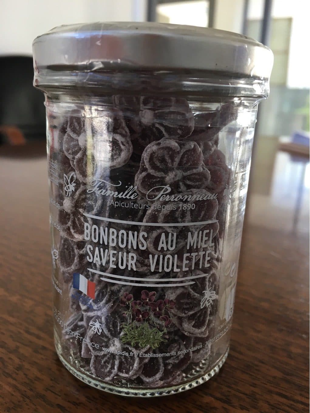 Famille Perroneau Bonbons au miel saveur violette packshot
