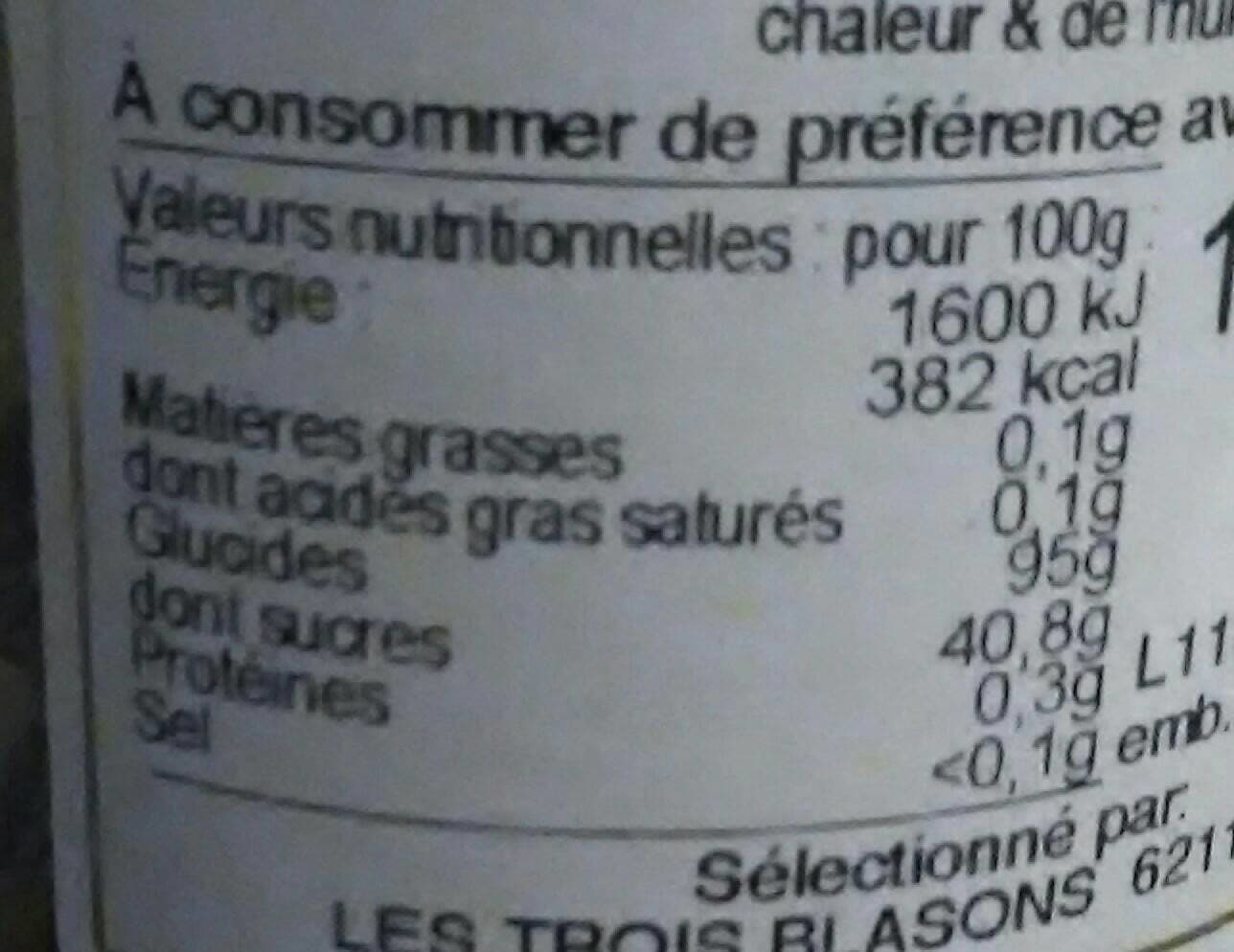 Les Trois Blasons Bonbons au miel packshot