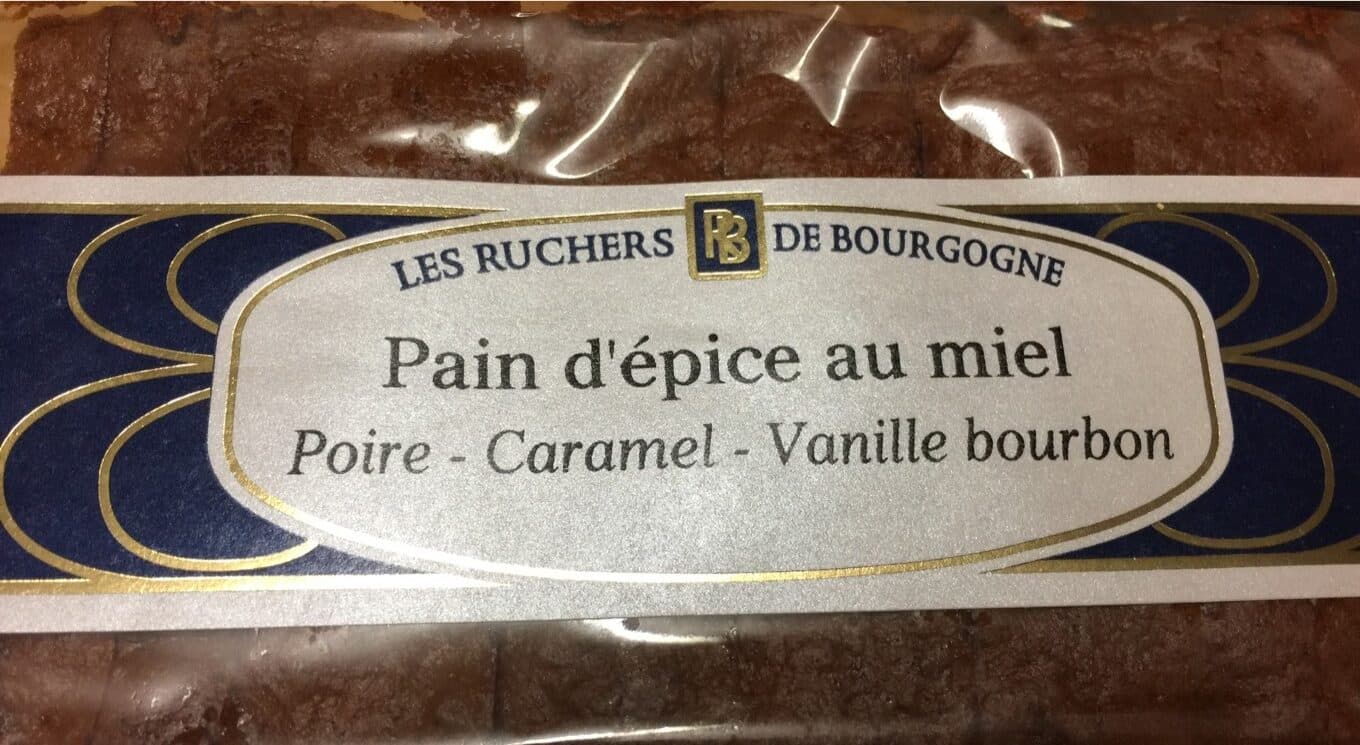 Le Bon Miel Pain d'épices au miel poire caramel vanille packshot