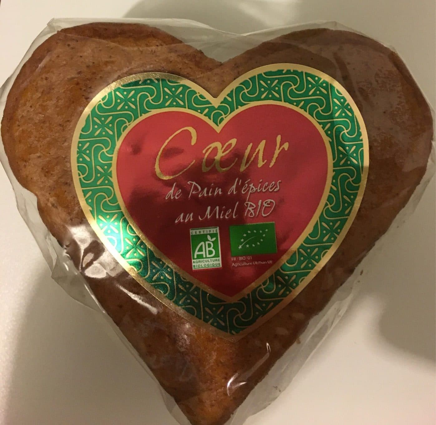 Apidis Coeur Pain Epices Miel Bio packshot