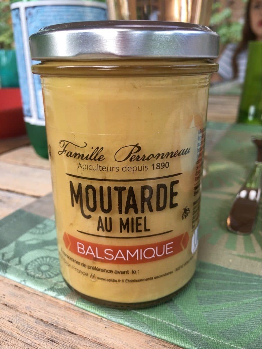 Famille Perronneau Moutarde au miel balsamique packshot