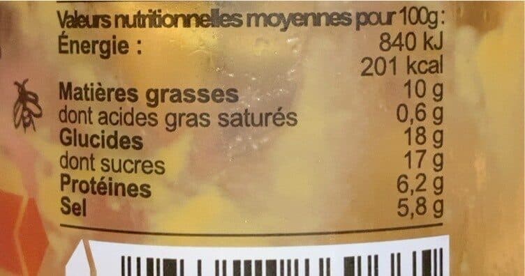 Famille Perronneau Moutarde au miel balsamique packshot