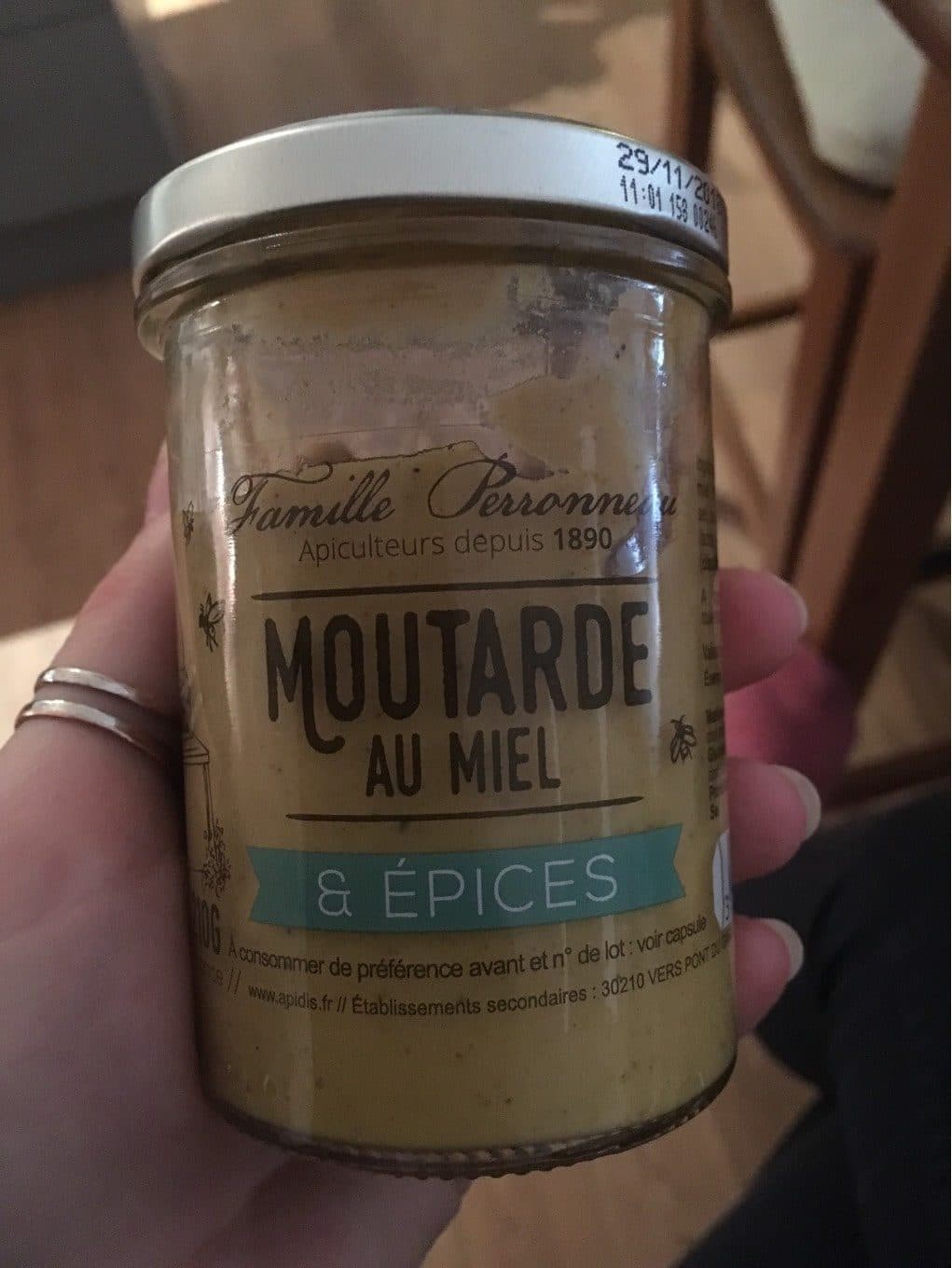 Famille Perronneau Moutarde au miel packshot