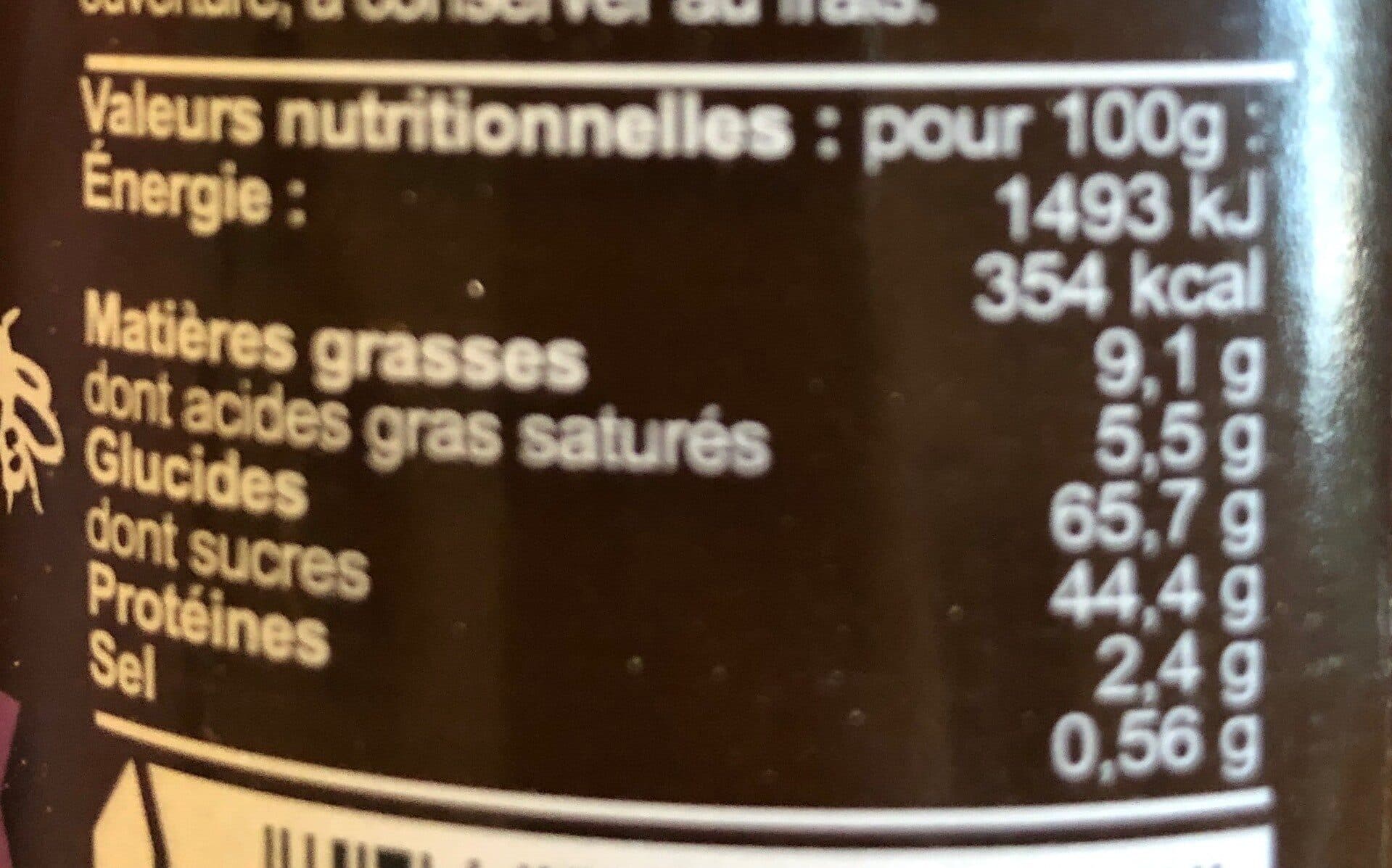 Open Food Facts Creme de Caramel au beurre salé packshot