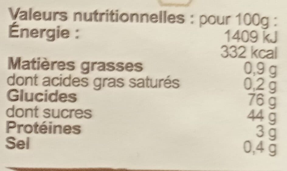 Apidis pain d'épices au miel à l'ancienne packshot