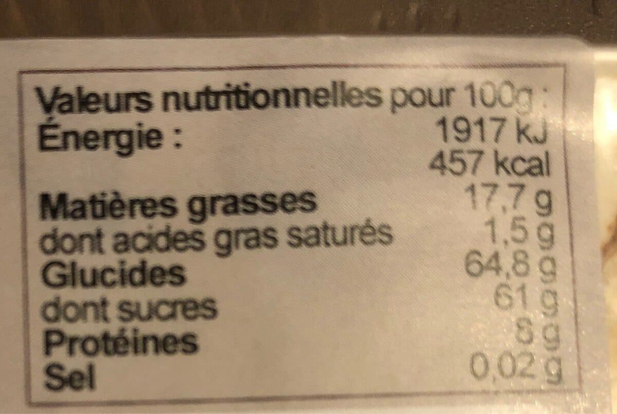 Finabeil Nougat Blanc Au Miel Barre 100G packshot