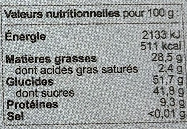 Apidis Nougat Noir Tendre Au Miel 40G packshot