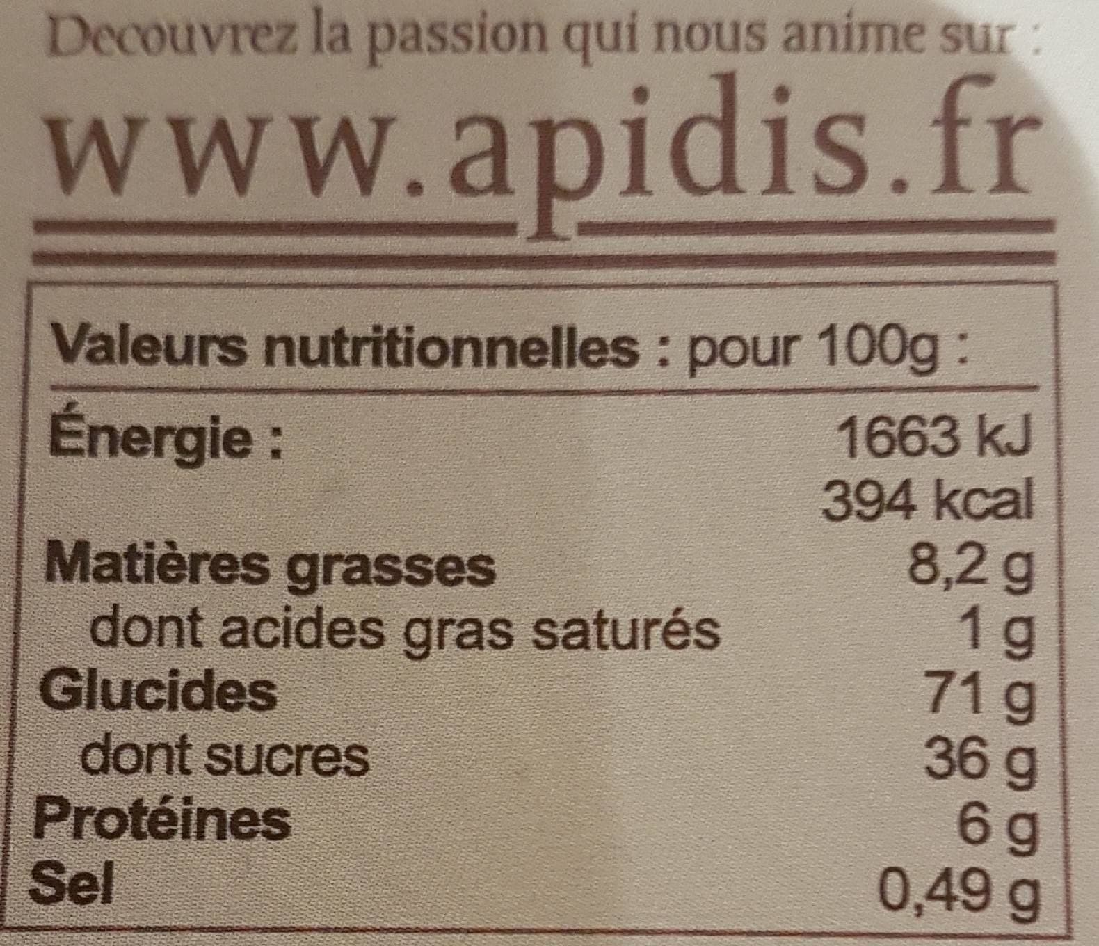 Finabeil Pain d'épice au miel 5 graines packshot