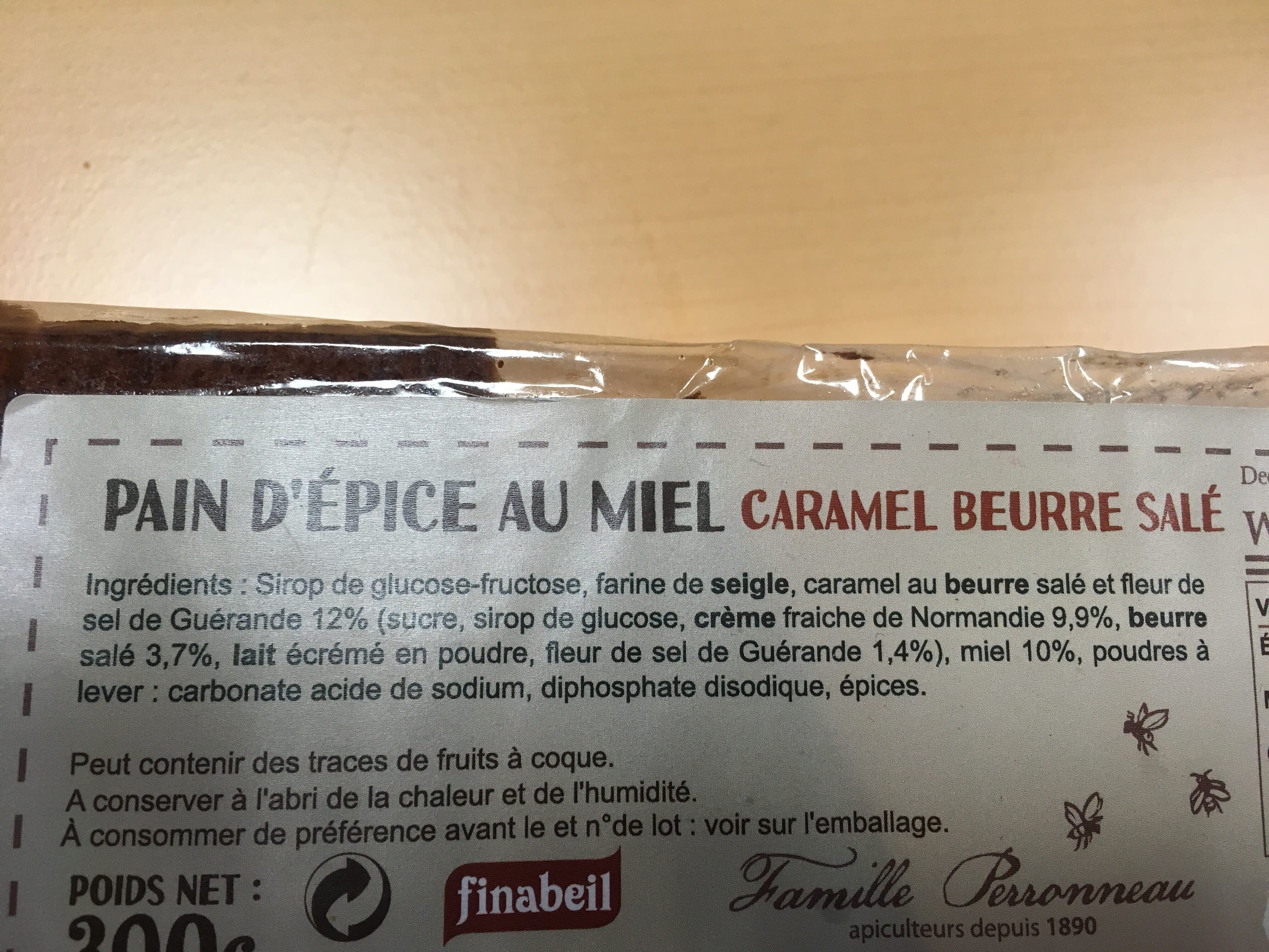 Finabeil Pain d'epices au miel packshot