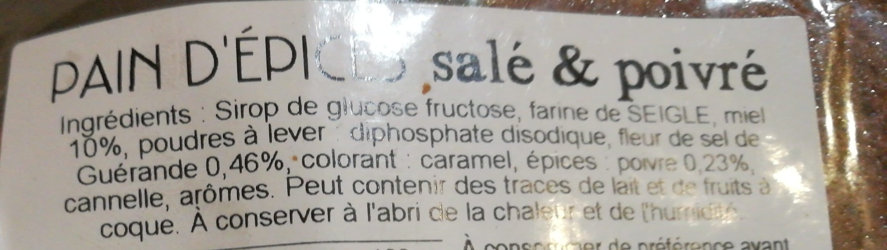Apidis Pain d'épices packshot