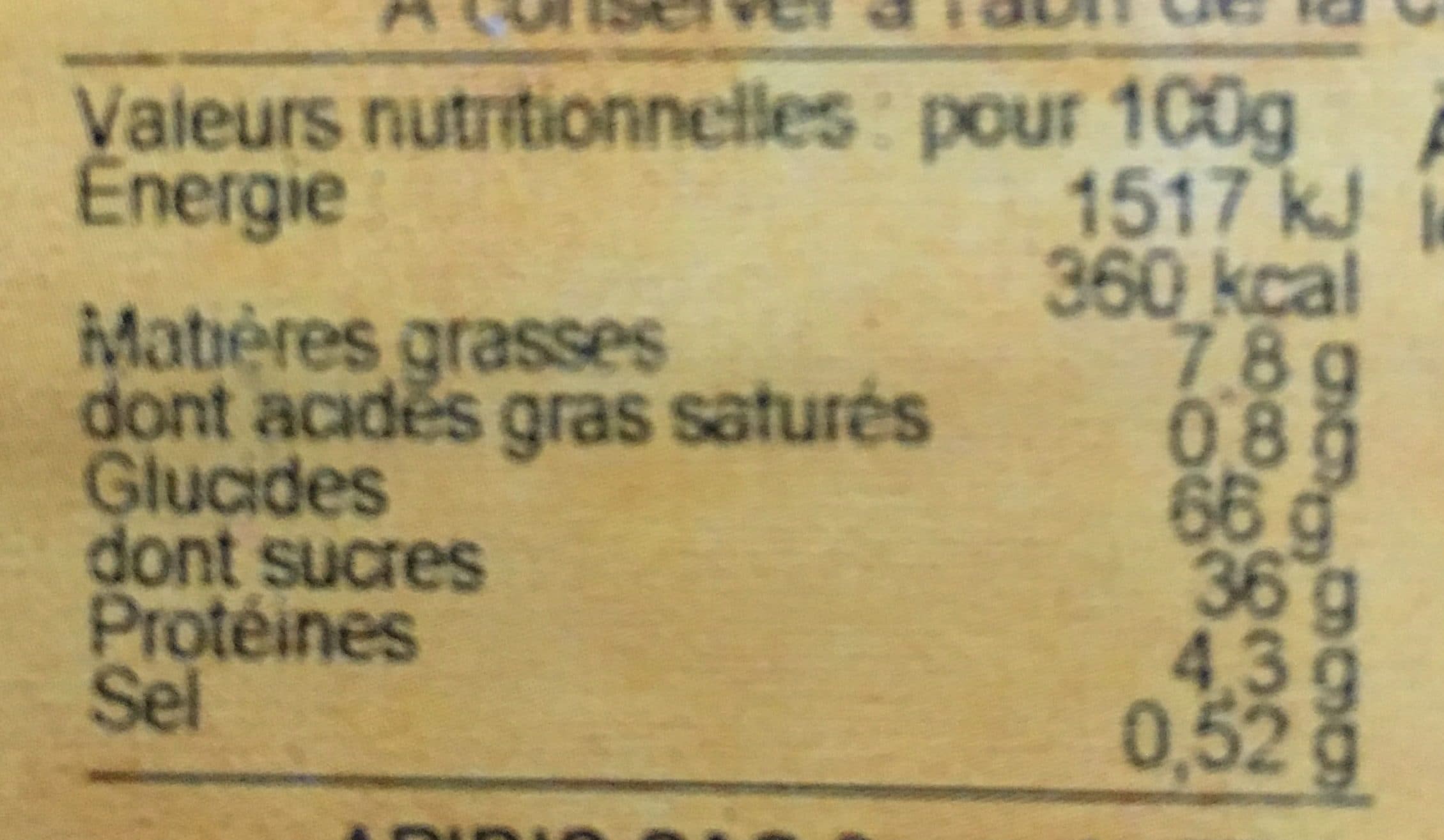 Apidis Pain d’épice au miel et noix packshot
