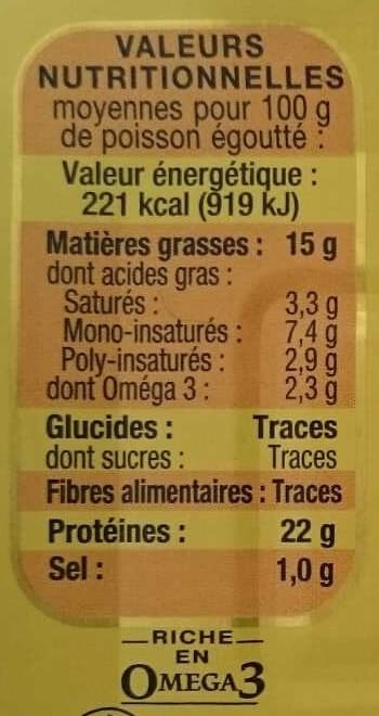 Connétable Sardines à l'Ancienne à l'Huile d'Olive vierge extra au Citron packshot