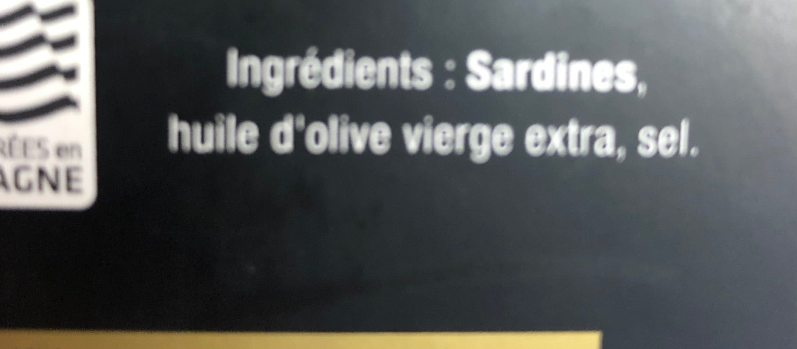 Connétable Sardines De Bretagne packshot