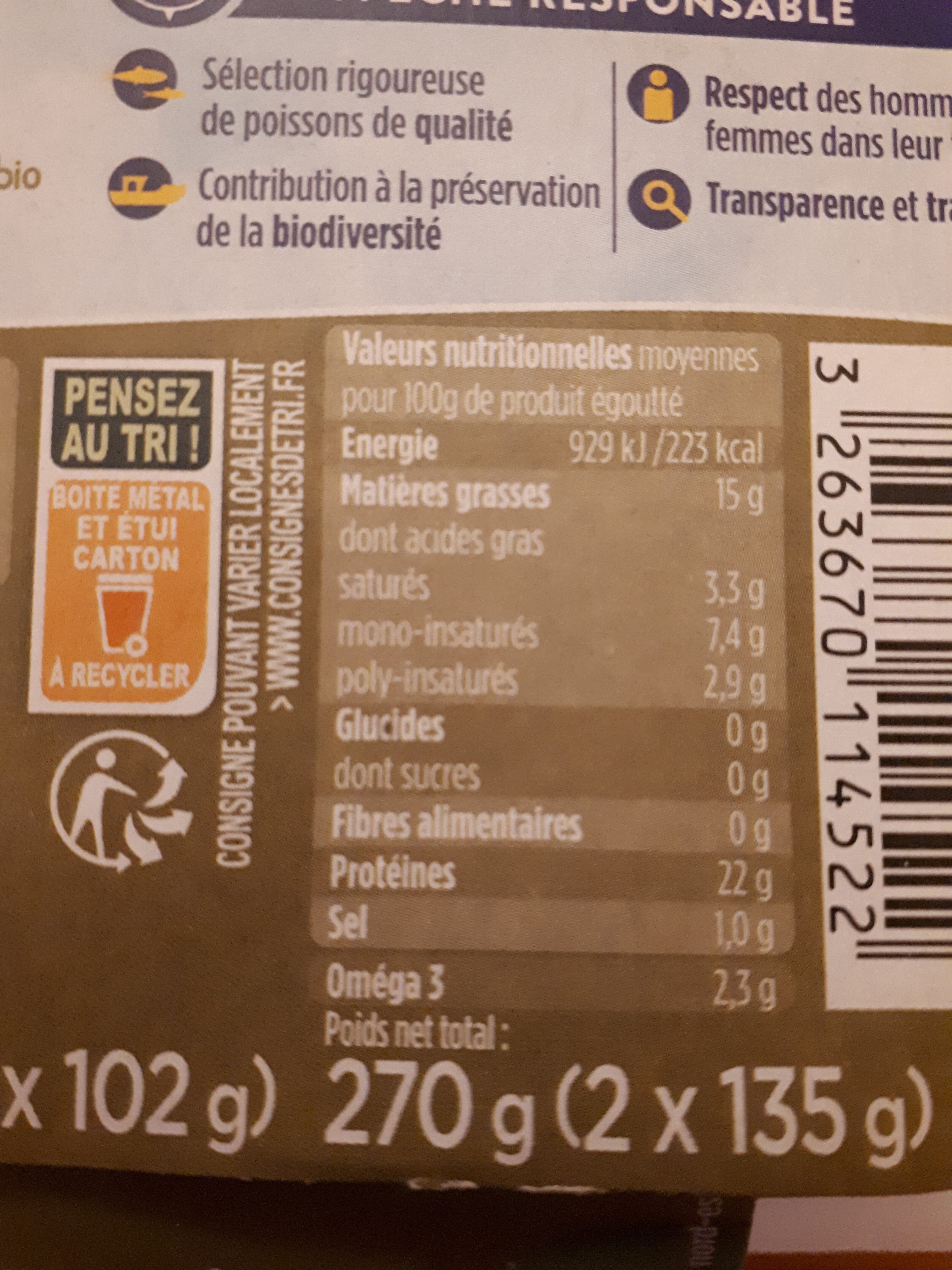 Phare d'Eckmülh Sardines Bretagne Huile Olive X2 packshot