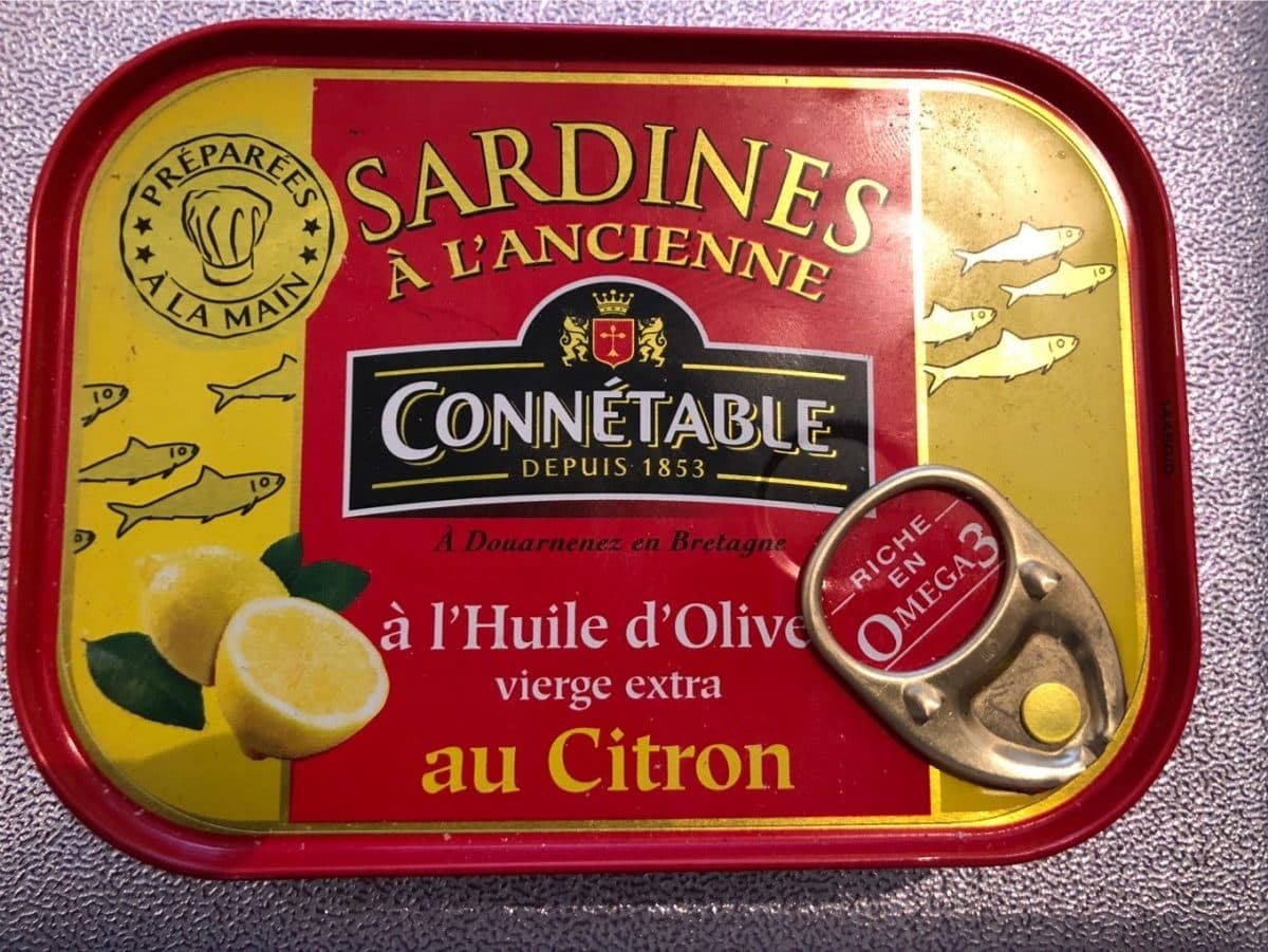 Connétable Sardines A l'ancienne packshot