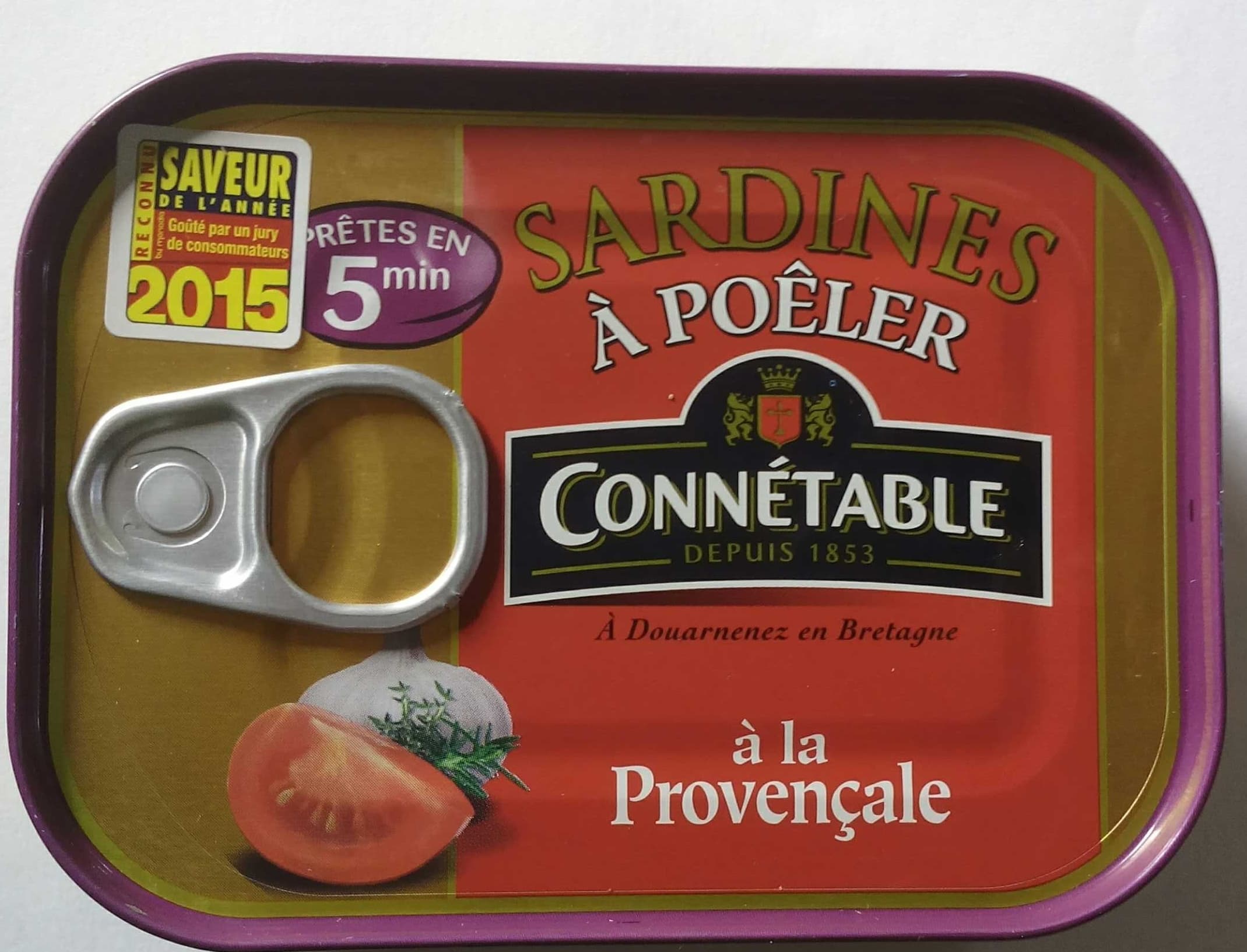 Connétable Sardines à poêler à la Provençale packshot