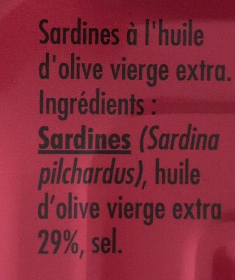 Connetable Sardines généreuses à l'huile d'olive packshot