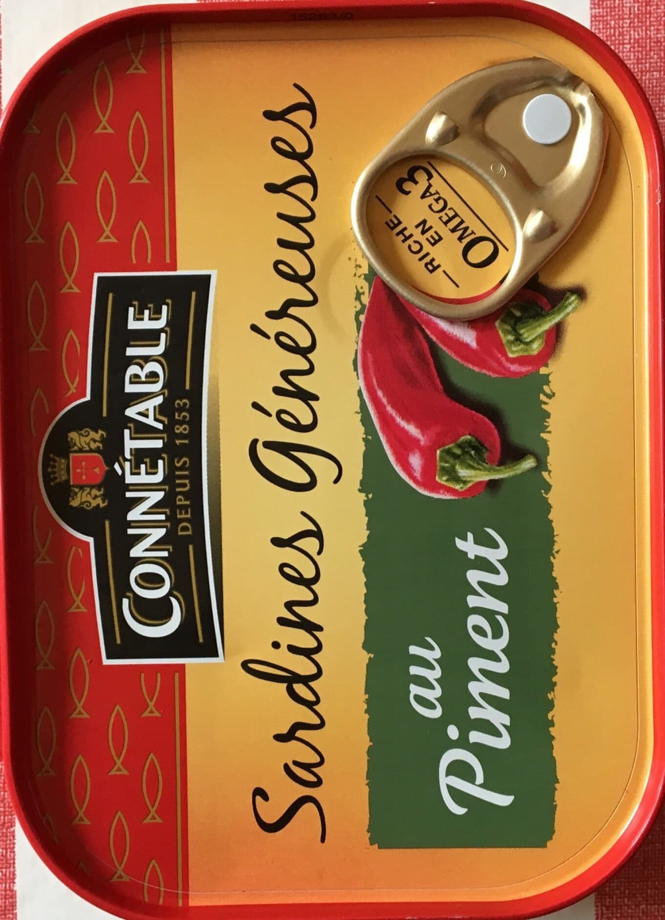 Connetable Sardines genereuses Connetable Au piment packshot