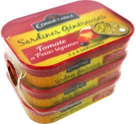 Connetable Sardines genereuses Connetable Tomate legumes packshot