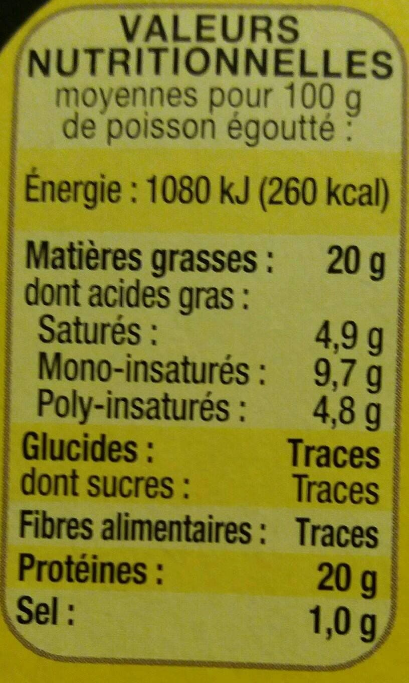 connétable Connetable sardines fines et fondantes zeste citron packshot