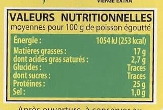 Connétable Thon entier à l'huile d'olive packshot
