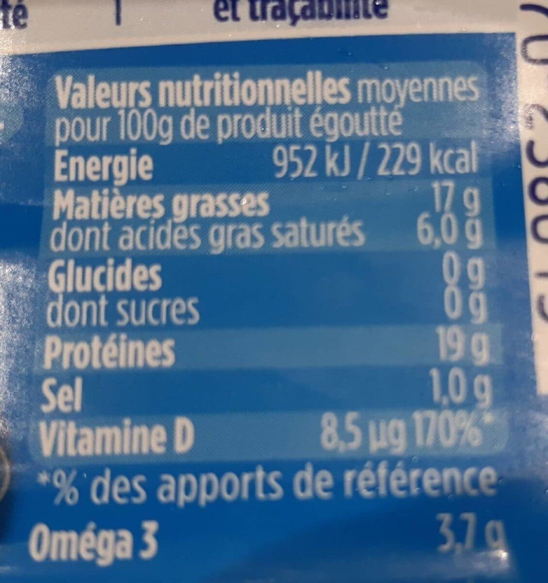 Phare d'Eckmühl Filets de maquereaux au naturel packshot