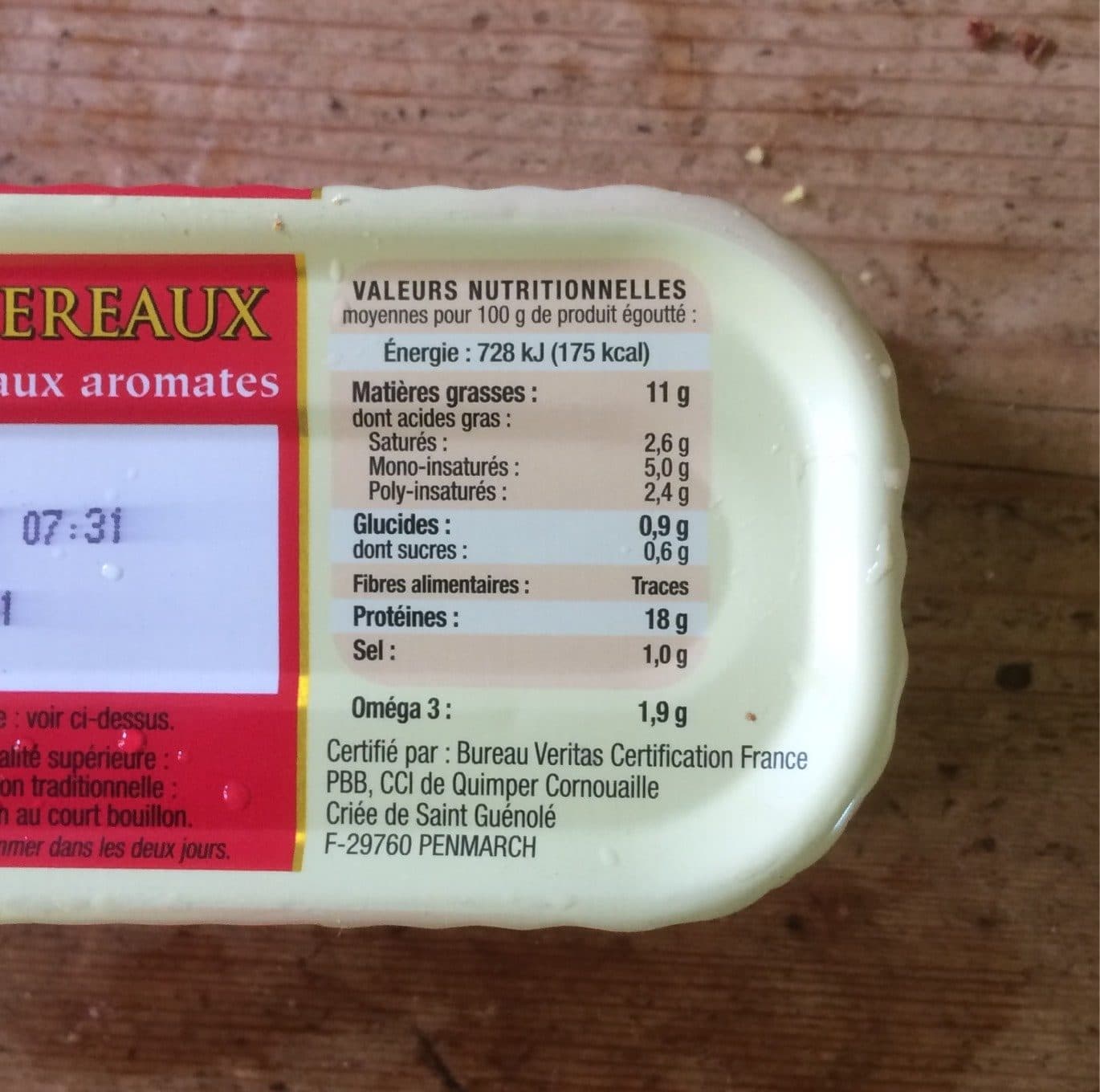 Connétable Filets De Maquereaux - Au Muscadet packshot