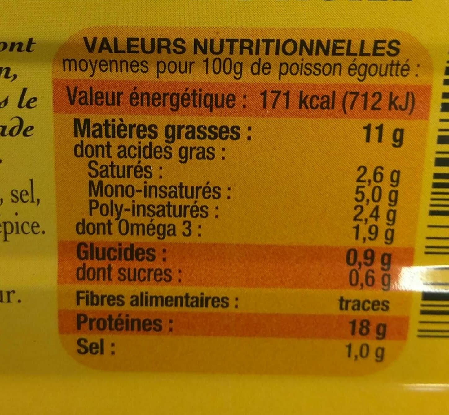 Connétable Filets de Maquereaux au citron packshot