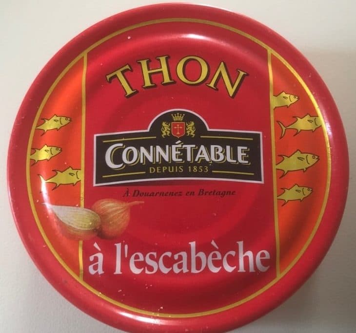 Connétable Thon à l'escabèche packshot
