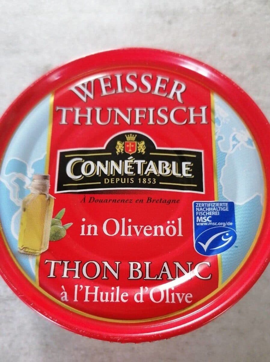 Connétable Connétable Thon Blanc à l'Huile d'Olive packshot