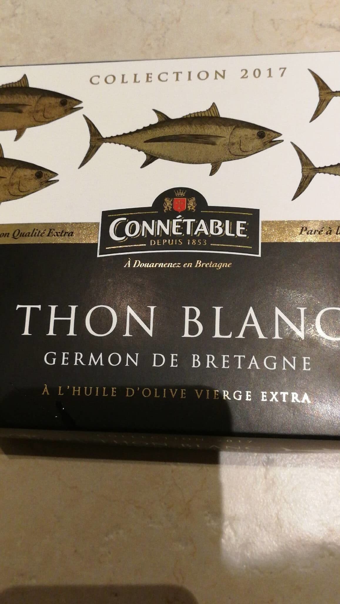 Connétable Thon blanc packshot