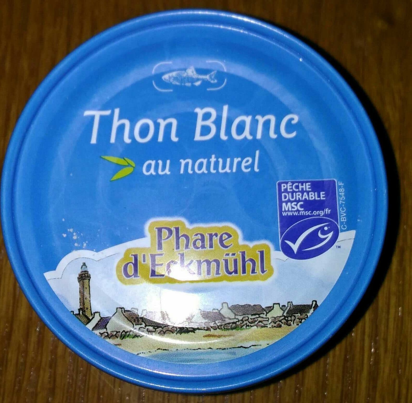 Phare d'Eckmühl Thon blanc pêché a la ligne au naturel packshot