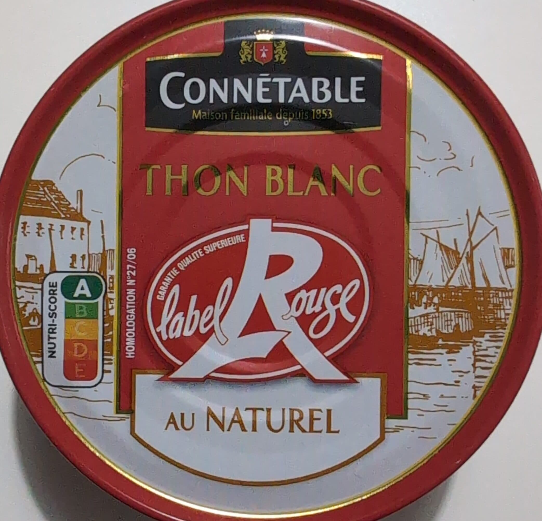Connétable Thon Blanc au Naturel packshot