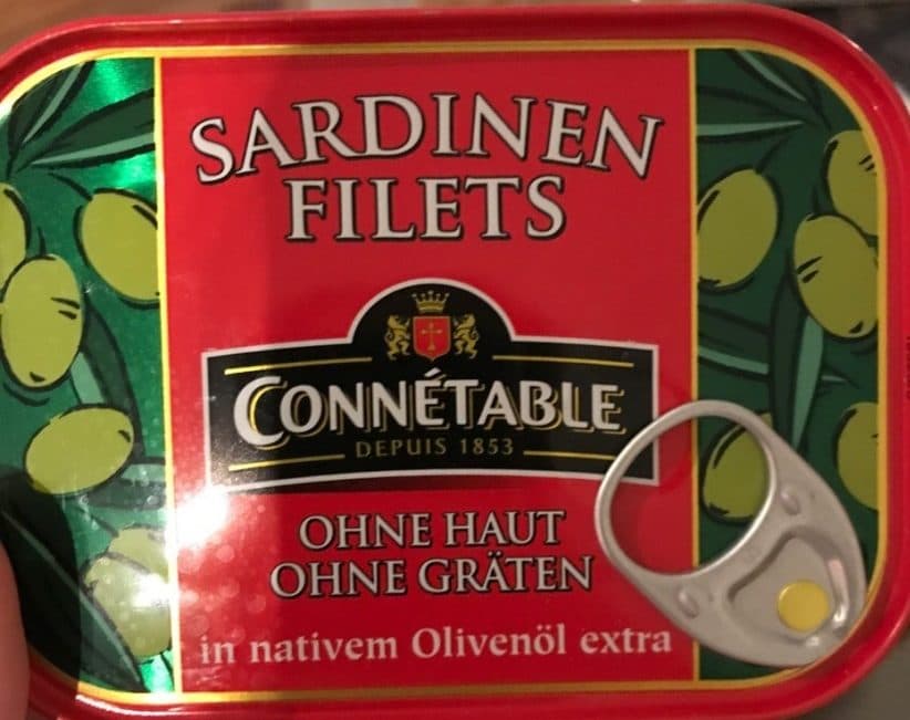 Connétable Sardines en filets packshot