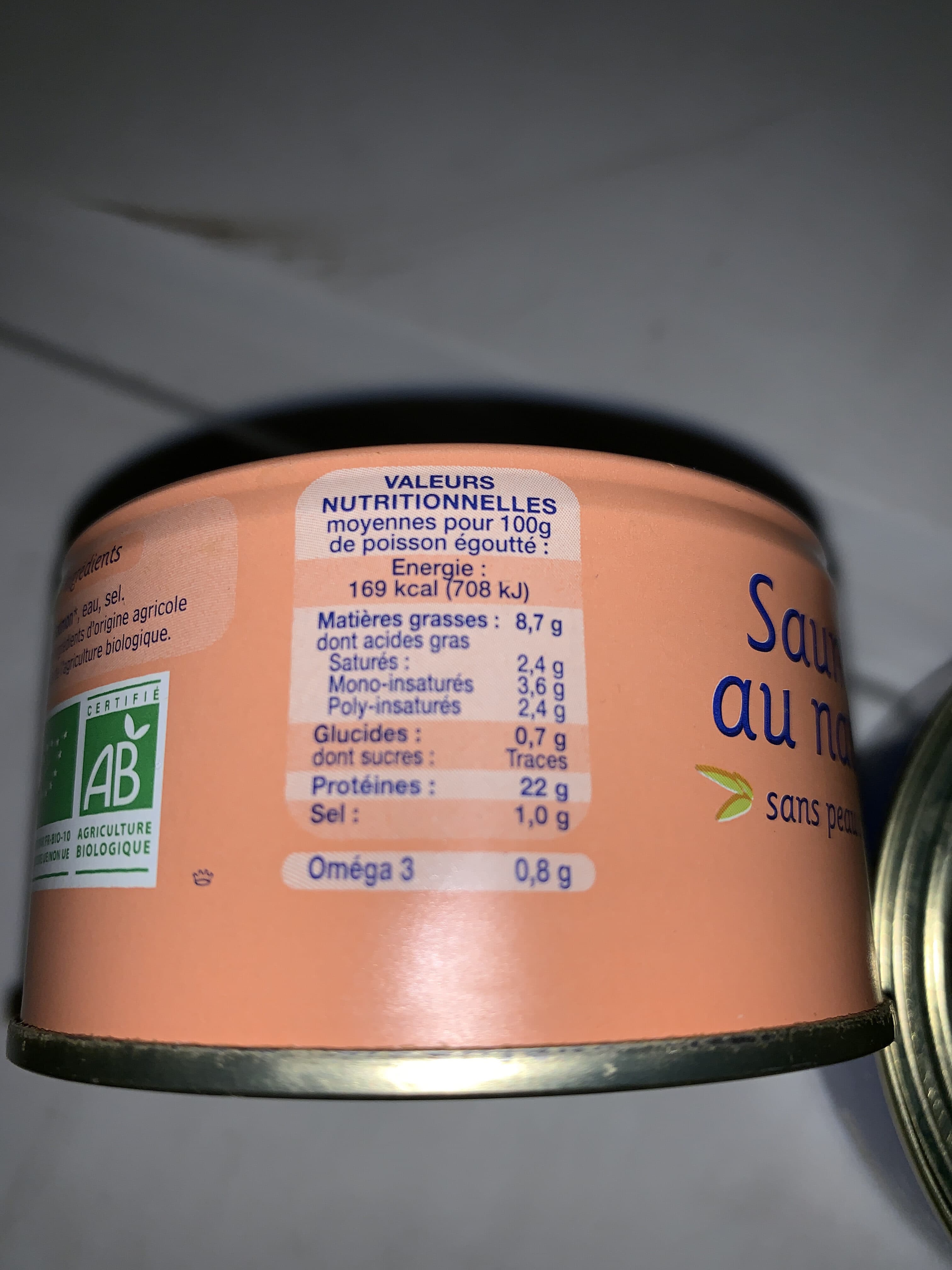 Phare d'Eckmuhl Saumon Au Naturel packshot