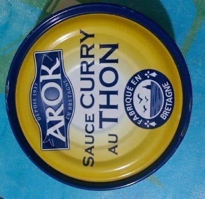 Arok Arok sauce Curry au Thon packshot