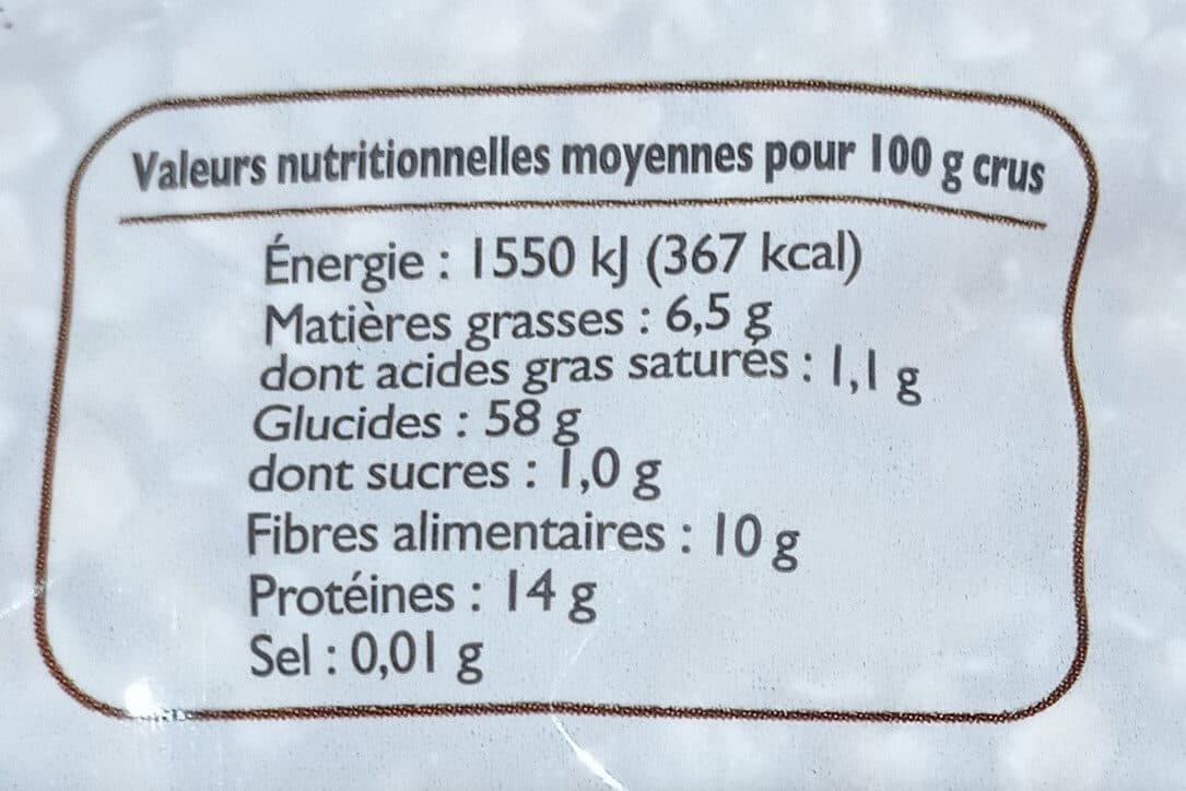 Le Bon Semeur Flocons d'avoine packshot