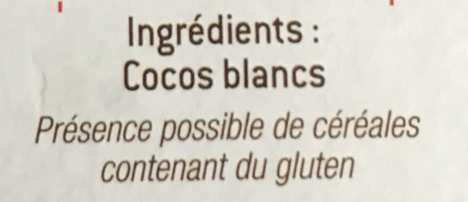 Le Bon Semeur Cocos blancs packshot