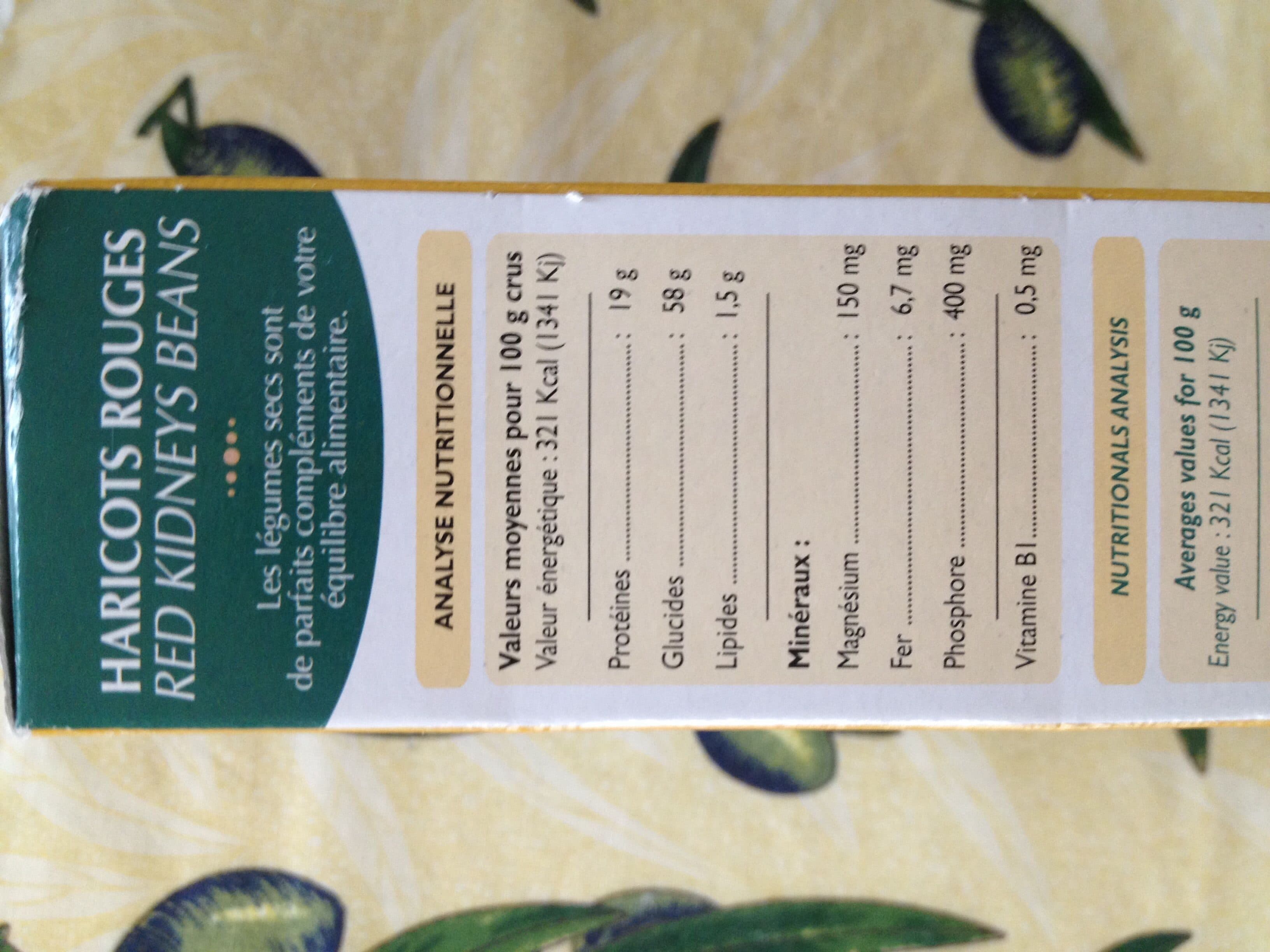 Le bon semeur Haricots rouges packshot