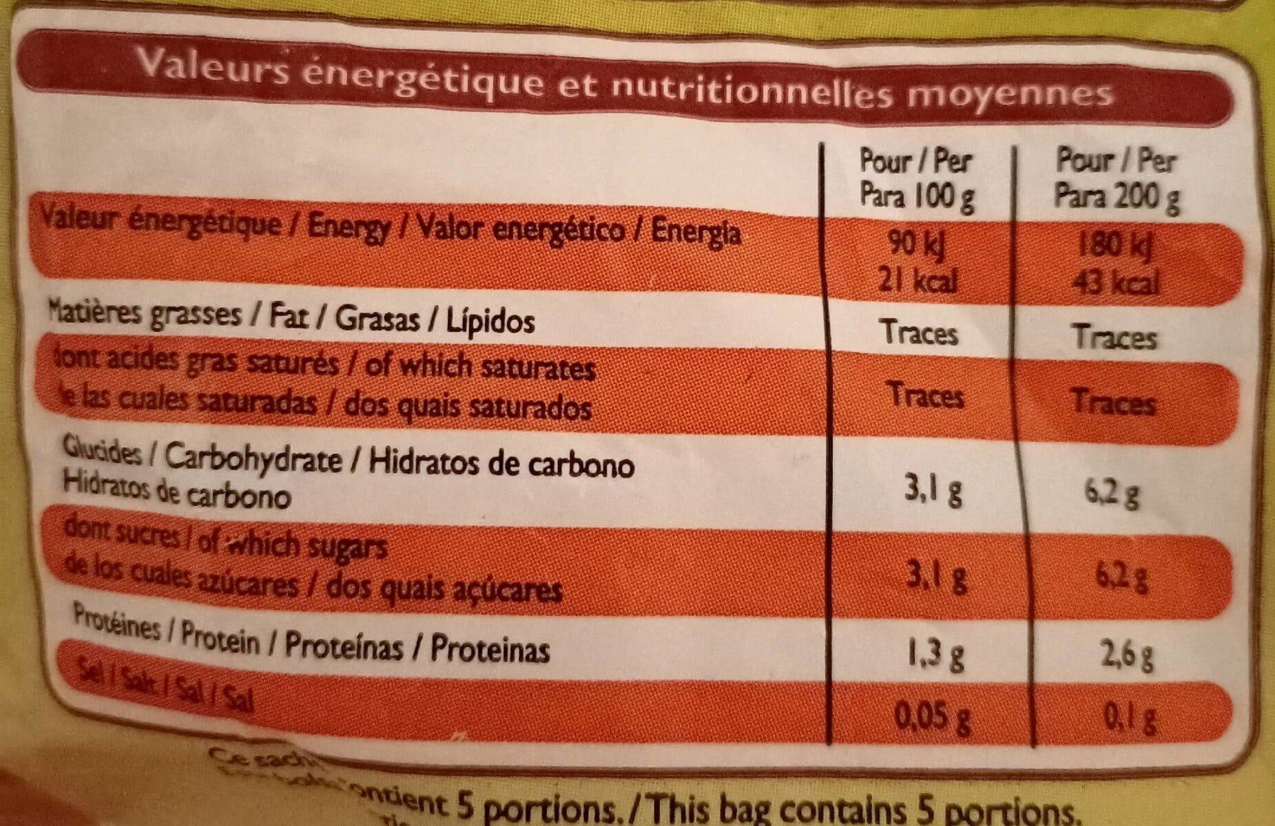 Leader Price Poireaux en Rondelles packshot