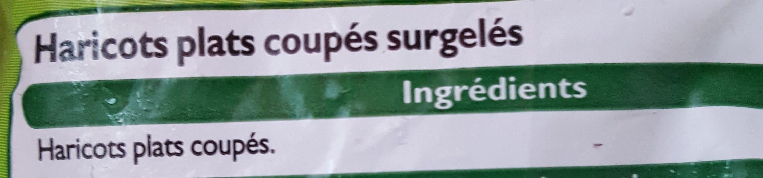Leader Price Haricots plat coupés packshot
