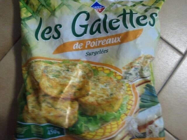 Leader Price Galette de poireaux surgelés packshot