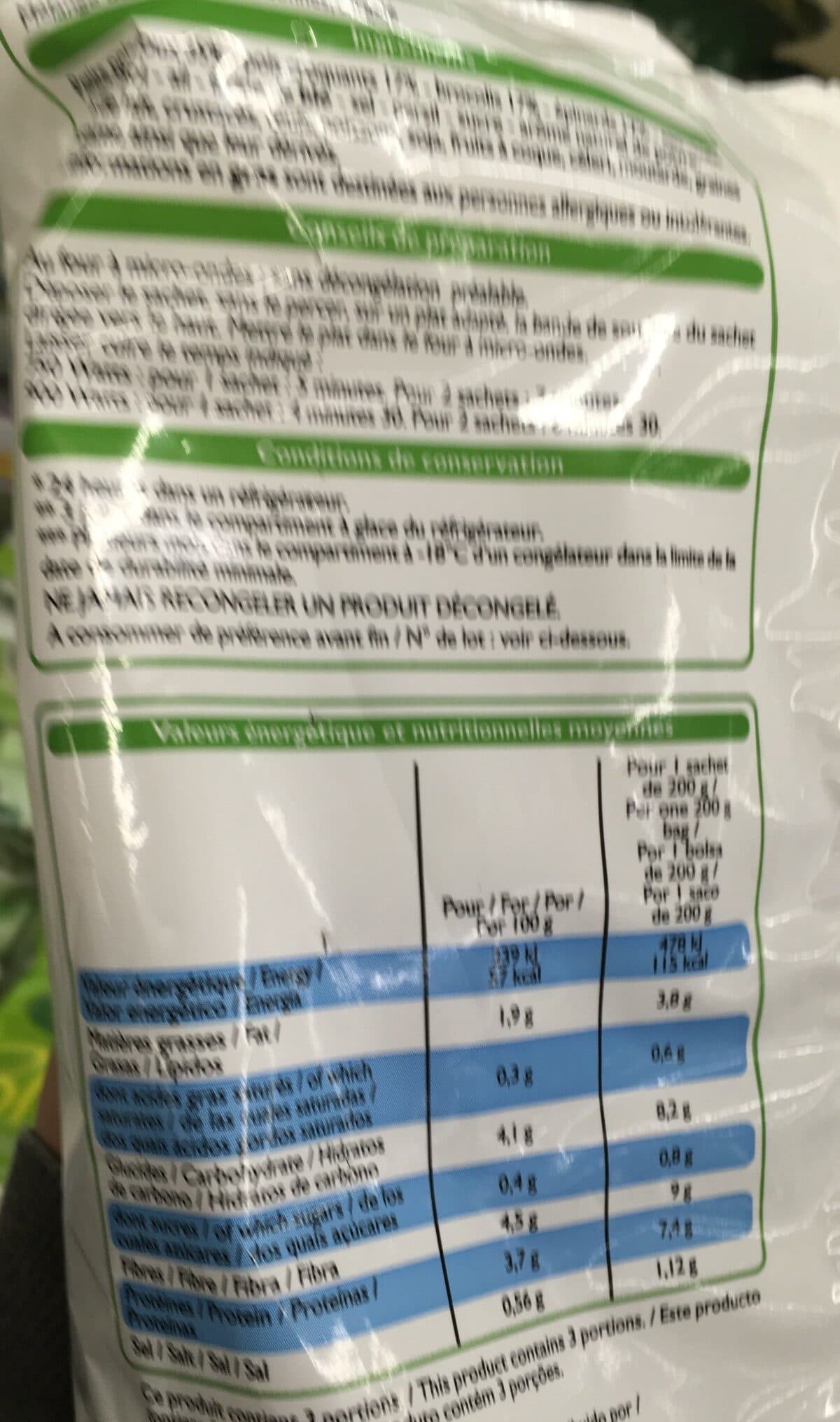 Leader Price Mes Légumes Vapeur Assaisonnés packshot